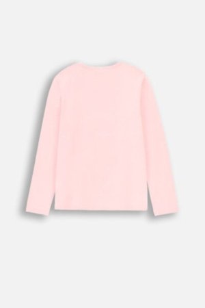 COCCODRILLO marškinėliai EVERYDAY GIRL A, rožiniai, ZC4143102VGA-007-152, 152 cm 
