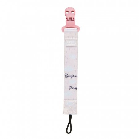 CANPOL BABIES čiulptuko segtukas su juostele BONJOUR PARIS, 51/026_pin 51/026_pin