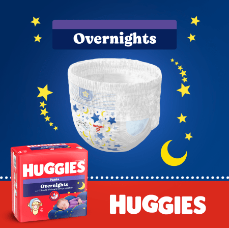 HUGGIES sauskelnės-kelnaitės Overnight, 6 dydis, 15-25 kg, 22 vnt, 2661903 