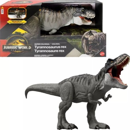 JURASSIC WORLD milžiniška figūrėlė – Super Colossal T. rex, JGB52 