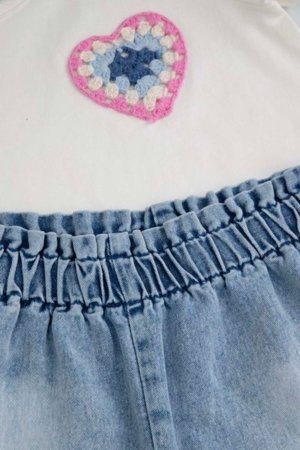COCCODRILLO komplektas SUMMER SET GIRL KIDS, spalvotas, WC5117303XGK-022-104, 104 cm 