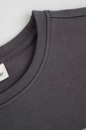 COCCODRILLO marškinėliai trumpomis rankovėmis, pilki, cm 