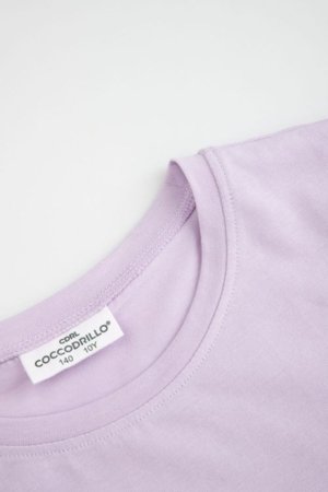 COCCODRILLO marškinėliai trumpomis rankovėmis, violetiniai, cm 