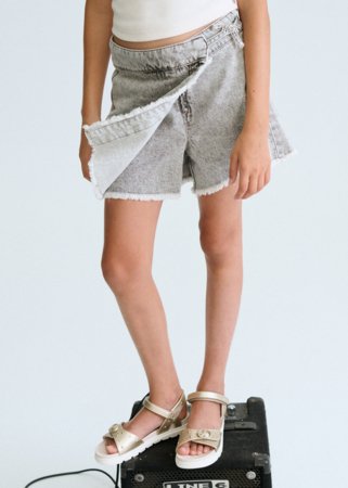 MAYORAL sijonas-šortai, grey, 6.903-39, 128  cm 