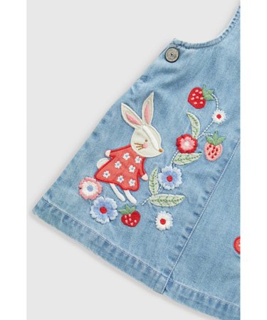 MOTHERCARE marškinėliai ilgomis rankovėmis, sarafanas ir pėdkelnės, JL459 116 