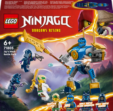 71805 LEGO® Ninjago Jay Kovinio Roboto Pakuotė 