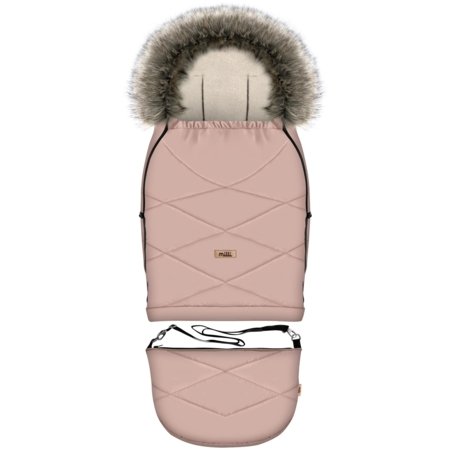 MILLI reguliuojamas vokelis į vežimėlį GROWUP, Baby pink, MIL1110177 