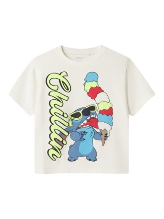 NAME IT STITCH marškinėliai, 13240640-F0EEE9 122-128 