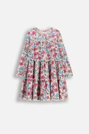 COCCODRILLO suknelė ilgomis rankovėmis, marga, 