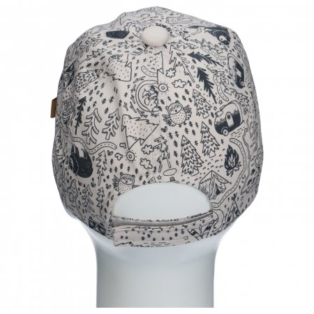 TUTU kepurė su snapeliu, smėlio spalvos/juoda, 3-006577, 52/56 cm 3-006577 beige/black