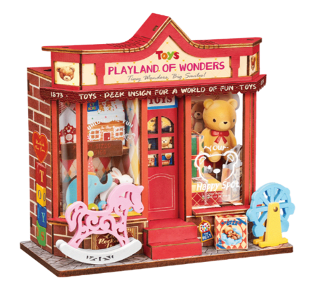 ROLIFE medinis konstruktorius Žaisminga Žaislų Parduotuvė, DS044 