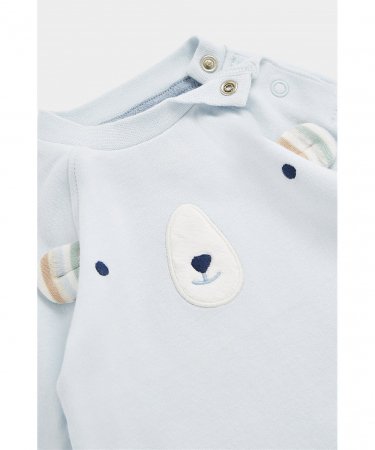 MOTHERCARE marškinėliai ilgomis rankovėmis, kelnės ir kepurė, CB782 606426