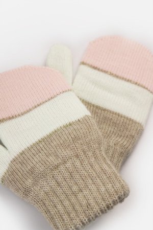 COCCODRILLO kumštinės pirštinės ACCESSORIES WINTER GIRL, multicoloured, ZC3360103AWG-022 
