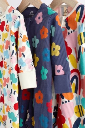 NEXT šliaužtinukas ilgomis rankovėmis, 3 vnt., D14935