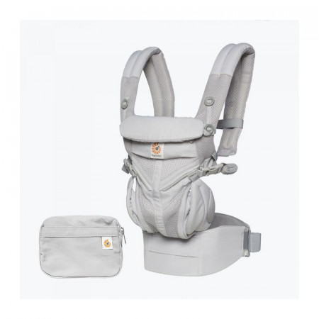 ERGOBABY nešioklė OMNI 360 COOL AIR Mesh, pearl grey, BCS360PGREY BCS360PGREY