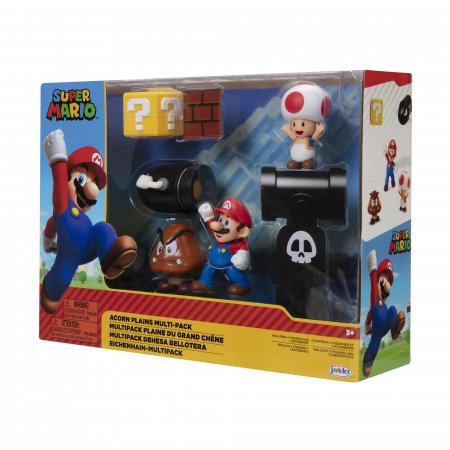 NINTENDO 5" Super Mario žaidimų rinkinys Diorama, asort., 410044 410044