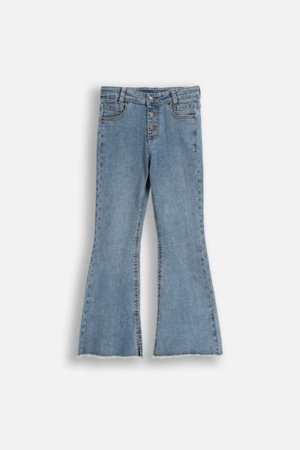 COCCODRILLO kelnės JEANS COLLECTION GIRL, mėlynos, cm 