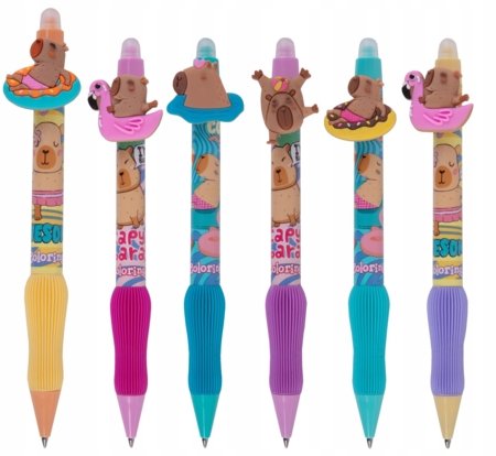 COLORINO nutrinamas tušinukas su guminiu laikikliu Capybara, asort., 01737PTR 