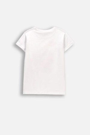 COCCODRILLO marškinėliai trumpomis rankovėmis, balti, WC6143205RGK-001-122, 122 cm 