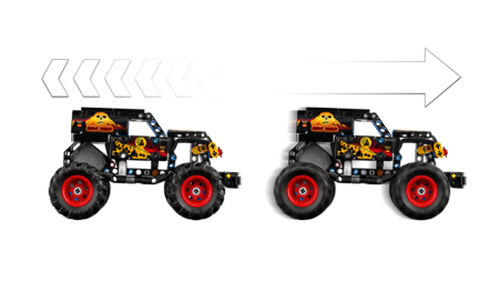 42219 LEGO® MONSTER JAM™ GRAVE DIGGER™ FIRE AND ICE 