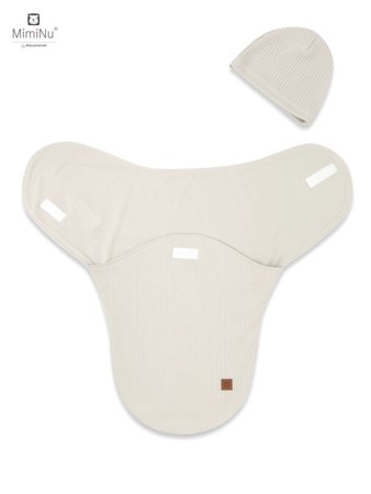 MIMINU vystyklas-kokonas LEO, Strip, TOG 0,5-1, Beige 
