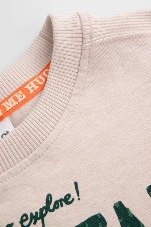 COCCODRILLO marškinėliai, kreminiai, cm 