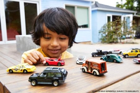 MATCHBOX automodeliukai su judančiomis detalėmis, asort., FWD28 FWD28