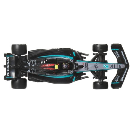 HOT WHEELS Premium lenktyninis Mercedes–Benz 2024 Lewis Hamilton automodeliukas, JBM16 