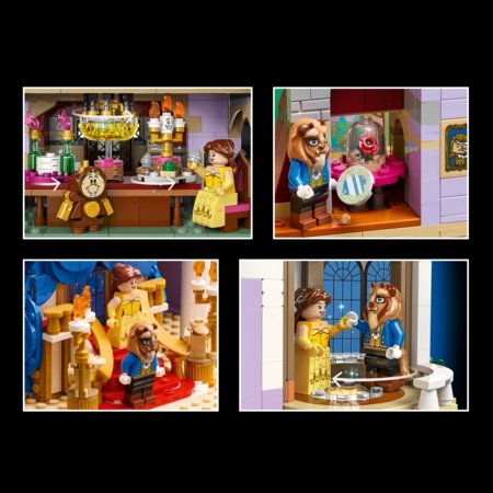 43263 LEGO® Disney Princess™ Gražuolės ir Pabaisos pilis 