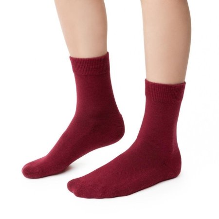 STEVEN merino vilnos kojinės, bordo spalvos, Art.190 UI004,  32-34 dydis 