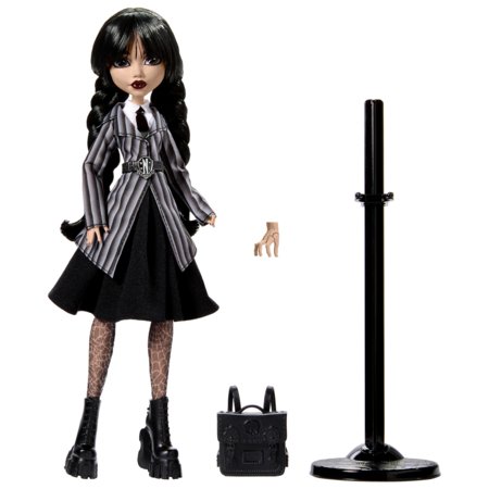 MONSTER HIGH X WEDNESDAY lėlė Trečiadienė, HXJ04 