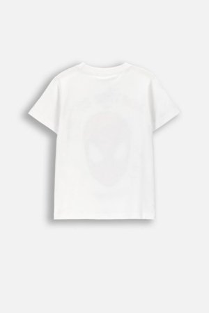 COCCODRILLO marškinėliai trumpomis rankovėmis, balti, WC6143208LBD-001-098, 98 