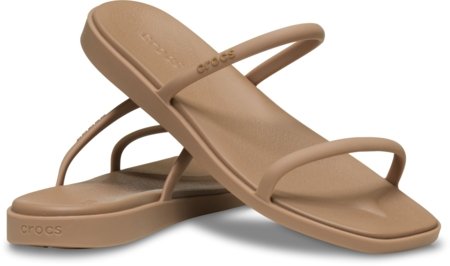 CROCS šlepetės Miami Two Strap, rudos, 209795-2JJ, 39,5 dydis 