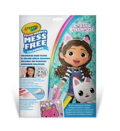 CRAYOLA kūrybinis rinkinys Wonder Mini Set Gabby's Dollhouse, 75-2861 