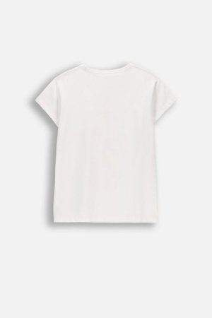 COCCODRILLO marškinėliai trumpomis rankovėmis, balti, cm 