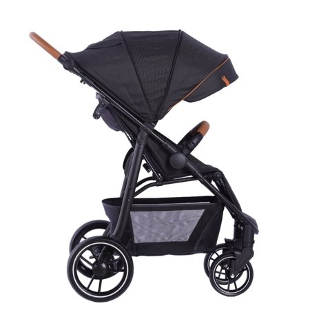 BABYTROLD universalus vežimėlis MALAGA 2in1, Black, 13-51SN-P 