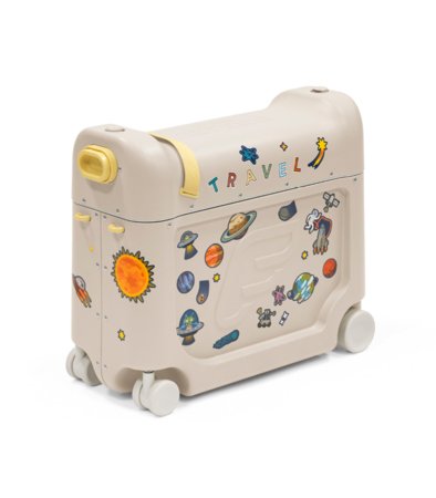 STOKKE transformuojamas lagaminas ir kuprinė JETKIDS, moonglow white, 681304 