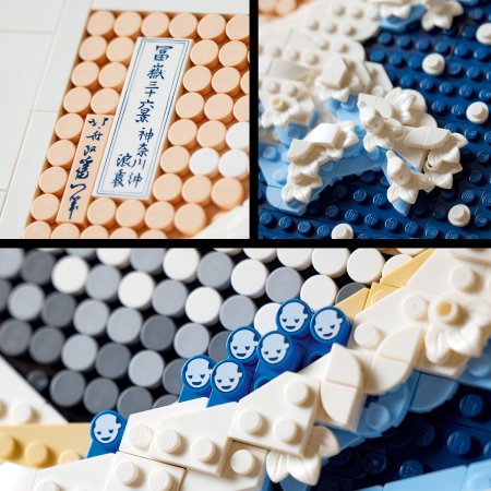 31208 LEGO® Art Hokusajis – „Didžioji banga“ 31208