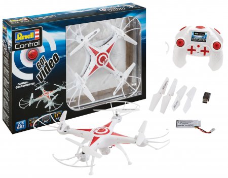 REVELL RC dronas GO! Video, 23858 23858