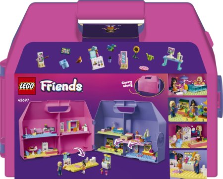 42697 LEGO® Friends Kūrybiškas lėlių namų lagaminėlis 