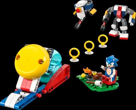 77001 LEGO® Sonic the Hedgehog™ Sonic kova prie laužo 
