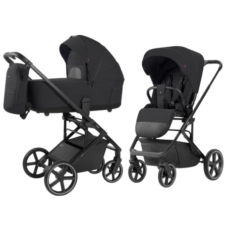 CARRELLO universalus vežimėlis ALFA 2IN1, Rock black, CRL-6522 