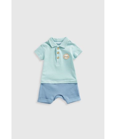 MOTHERCARE šliaužtinukas trumpomis rankovėmis, GF257 