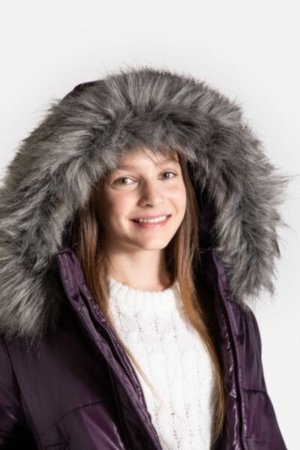 COCCODRILLO striukė OUTERWEAR GIRL KIDS, violetinė, ZC4152114OGK-016-164, 164 cm