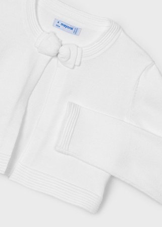 MAYORAL susegamas megztinis 6B, baltas, 321-65 