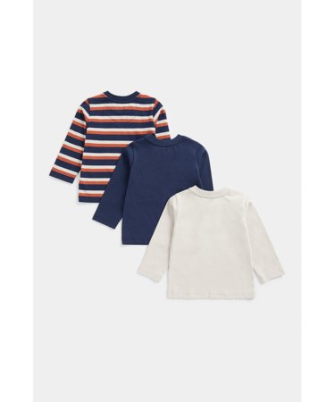 MOTHERCARE marškinėliai ilgomis rankovėmis, FC547 3vnt.,  