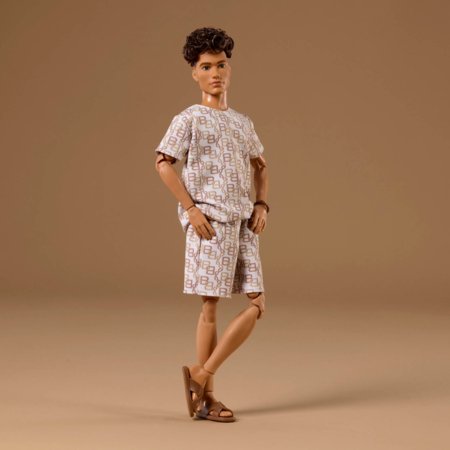 BARBIE Basics No10 lėlė Kenas rudais plaukais, JJX29 