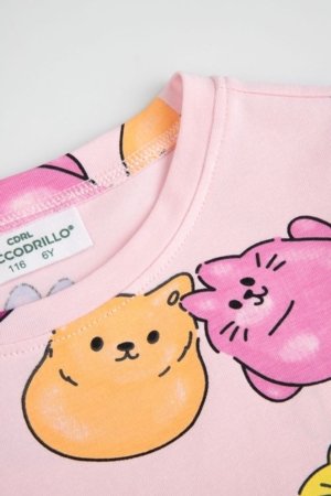 COCCODRILLO suknelė, rožinė, WC6129201SGK-007-092, 92 cm 