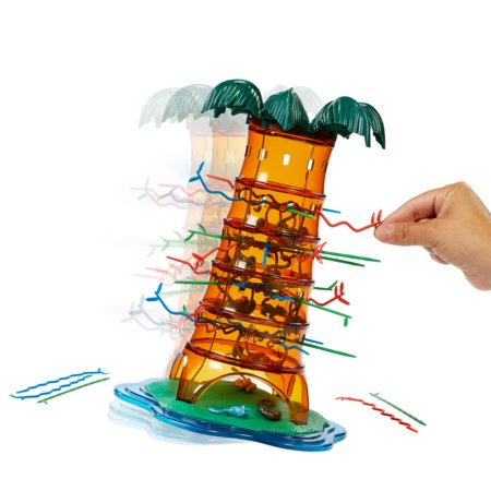 MATTEL GAMES stalo žaidimas Beždžionėlių Akrobačių Vakarėlis Medyje, HTW65 