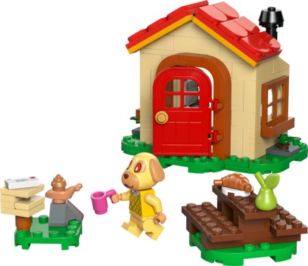 77058 LEGO® Animal Crossing™ Jaukus Goldie namas 